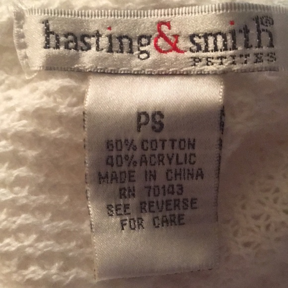 Hastings & Smith like new open front cardigan size PS - Picture 2 of 3